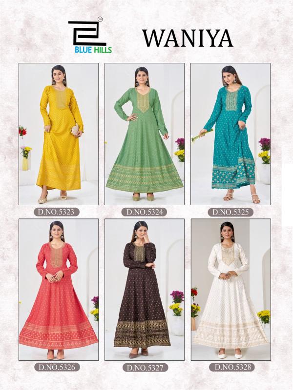 BLUE HILLS Waniya  Ladies kurti market in Pune