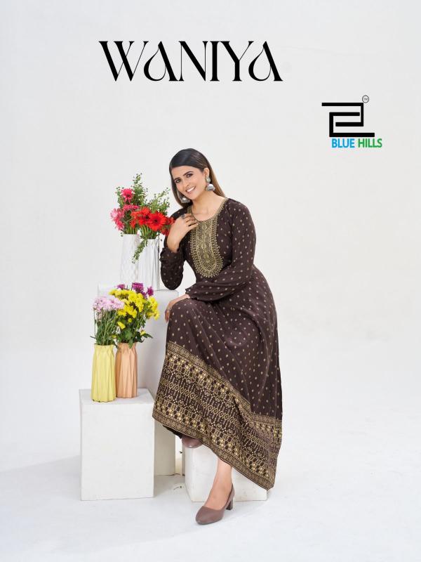 BLUE HILLS Waniya  Ladies kurti market in Pune