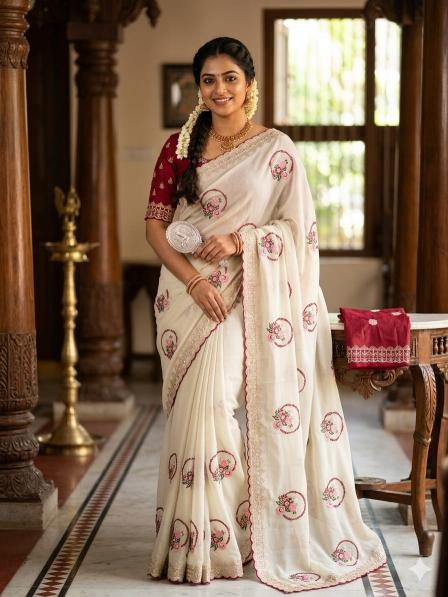 Dazira 2821 Rangoli sillk Wholesale sarees online
