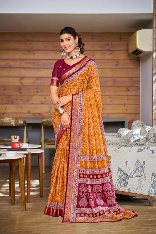 Dazira Chatai Border Mal Cotton Wholesale saree suppliers in Kolkata