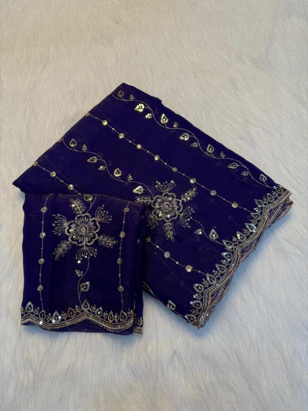 Dazira chiffon biggest saree wholesale market in india