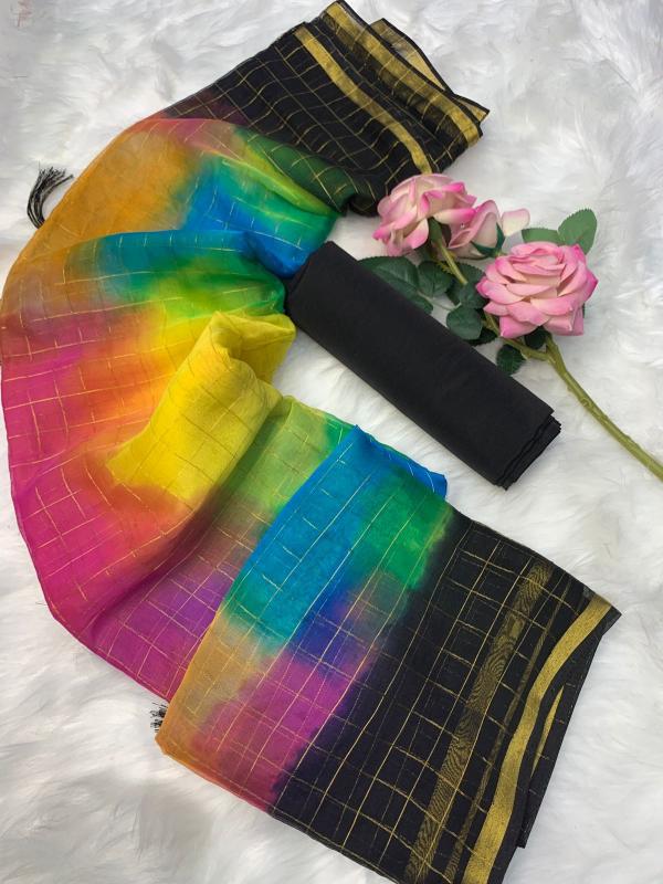 Dazira CHIFFON HAND SPRAY Wholesale saree suppliers in Pune