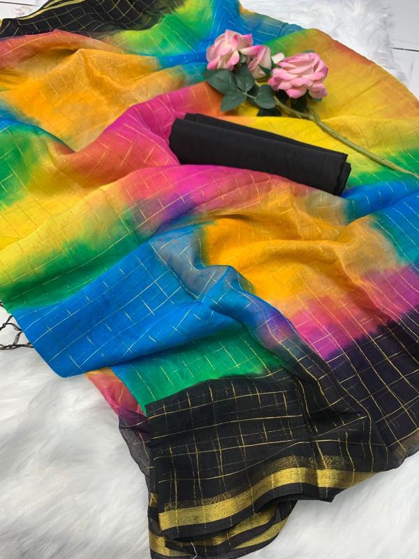 Dazira CHIFFON HAND SPRAY Wholesale saree suppliers in Pune
