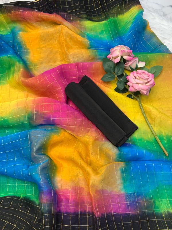 Dazira CHIFFON HAND SPRAY Wholesale saree suppliers in Pune
