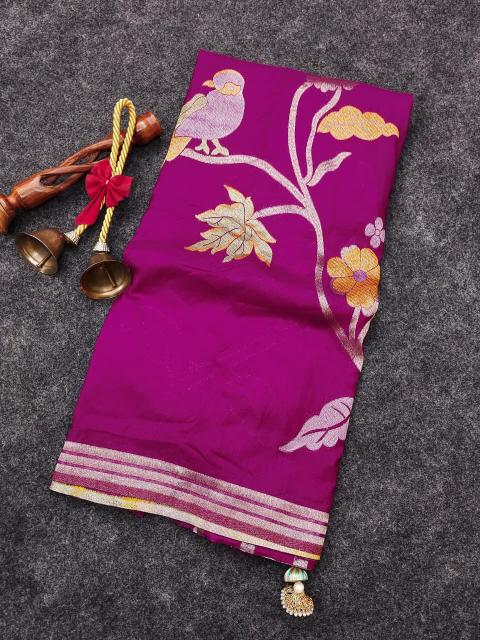 Dazira Crepe Khadi Silk Wholesale saree suppliers in Mumbai