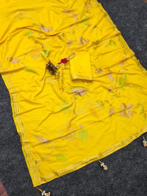 Dazira Crepe Khadi Silk Wholesale saree suppliers in Mumbai