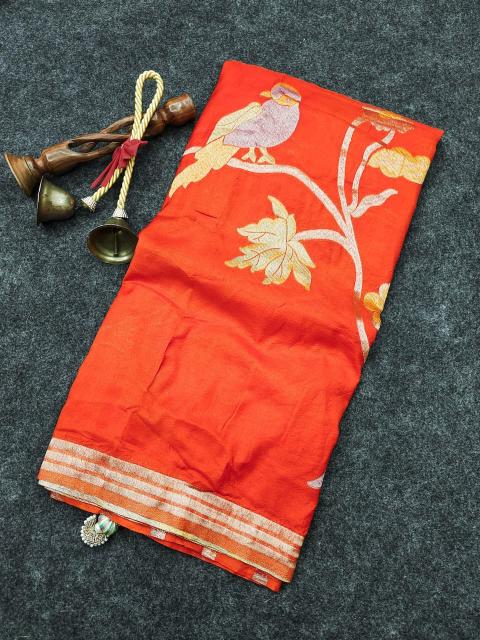 Dazira Crepe Khadi Silk Wholesale saree suppliers in Mumbai