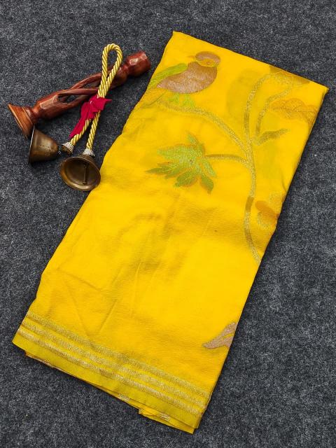 Dazira Crepe Khadi Silk Wholesale saree suppliers in Mumbai