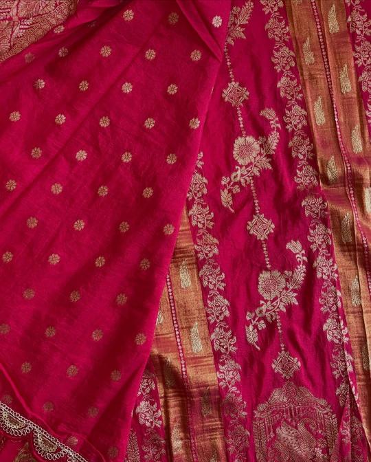 Dazira Crepe Khadi  tissue Paithani silk Surat saree wholesale price