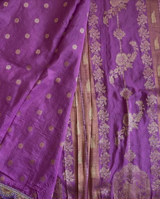 Dazira Crepe Khadi  tissue Paithani silk Surat saree wholesale price