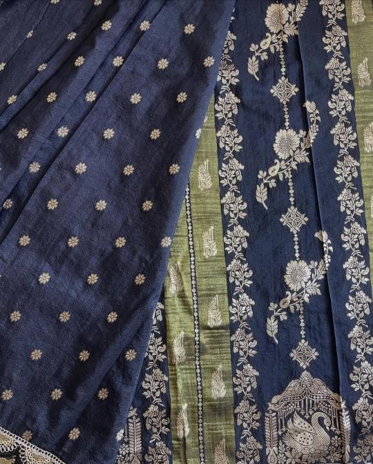 Dazira Crepe Khadi  tissue Paithani silk Surat saree wholesale price