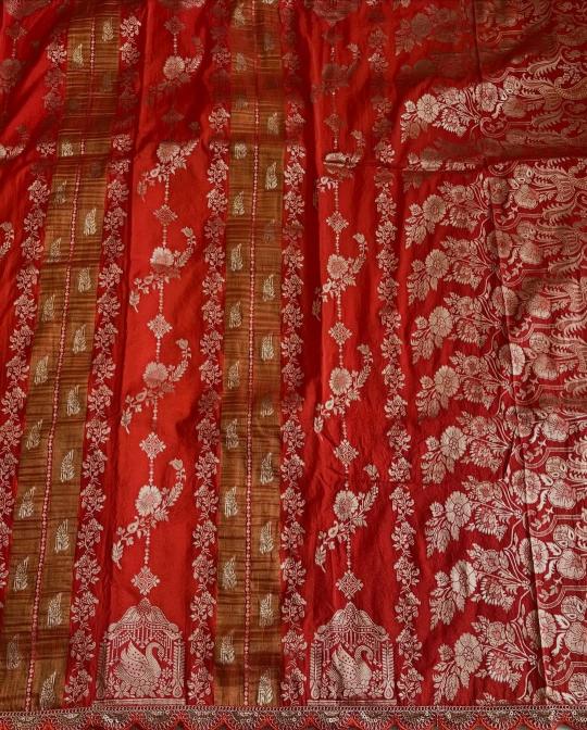 Dazira Crepe Khadi  tissue Paithani silk Surat saree wholesale price