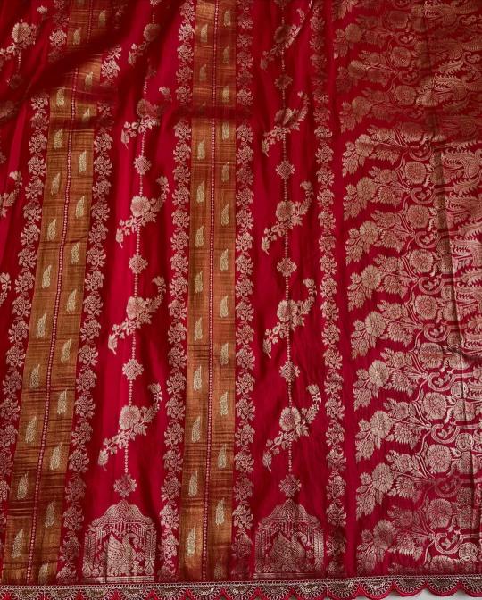 Dazira Crepe Khadi  tissue Paithani silk Surat saree wholesale price