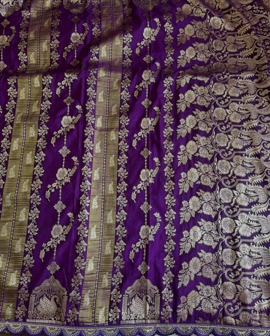 Dazira Crepe Khadi  tissue Paithani silk Surat saree wholesale price