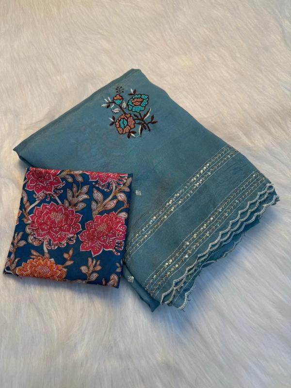 Dazira crunchy silk wholesale saree market in surat with price