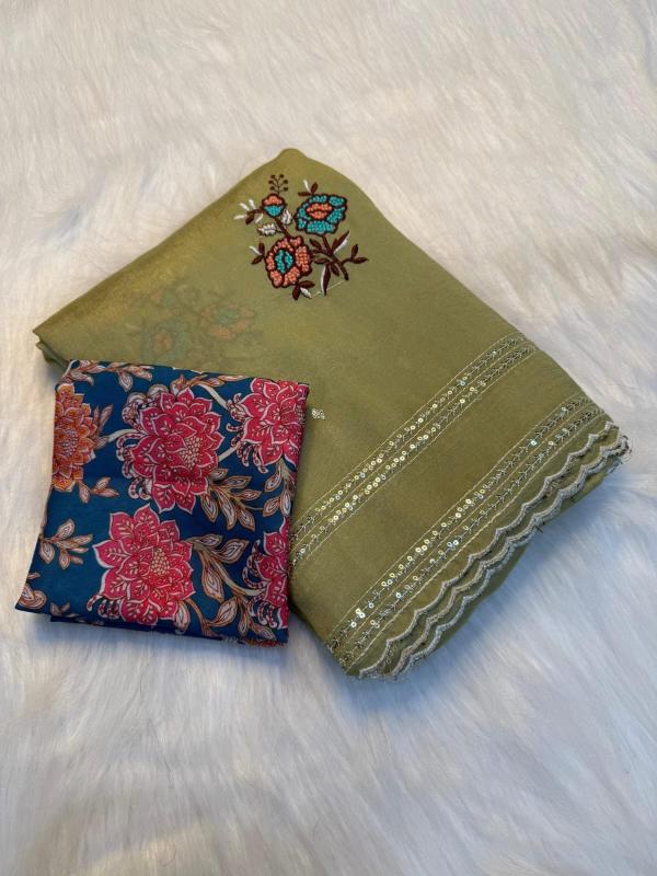 Dazira crunchy silk wholesale saree market in surat with price