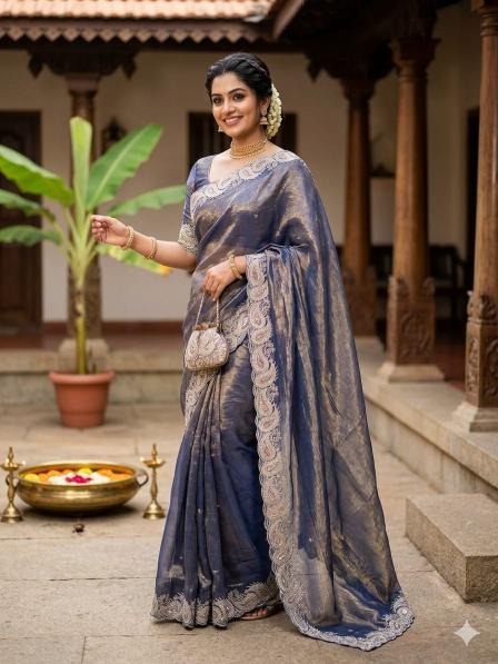 Dazira FENDY SATIN Saree supplier in Hyderabad