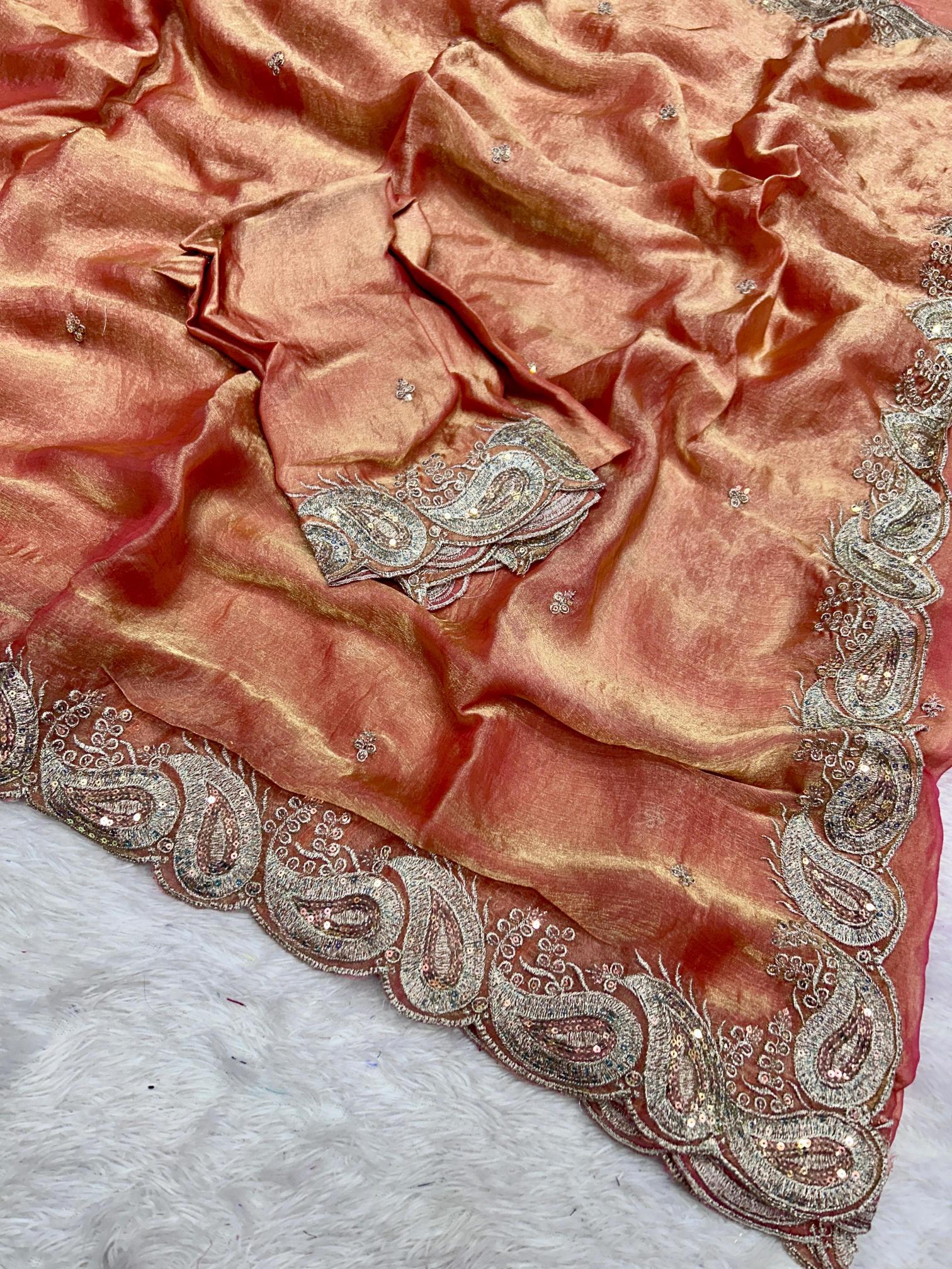 Dazira FENDY SATIN Saree supplier in Hyderabad