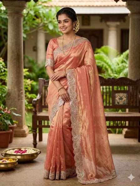 Dazira FENDY SATIN Saree supplier in Hyderabad