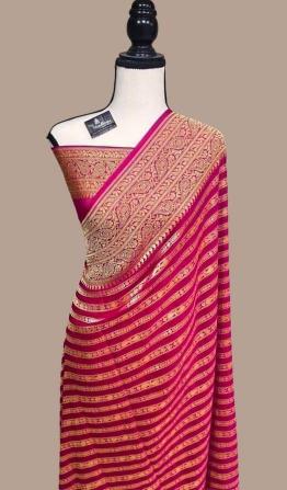 Dazira gold zari Wholesale saree manufacturers in Mumbai