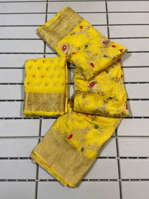 Dazira gold zari Wholesale saree manufacturers in Mumbai