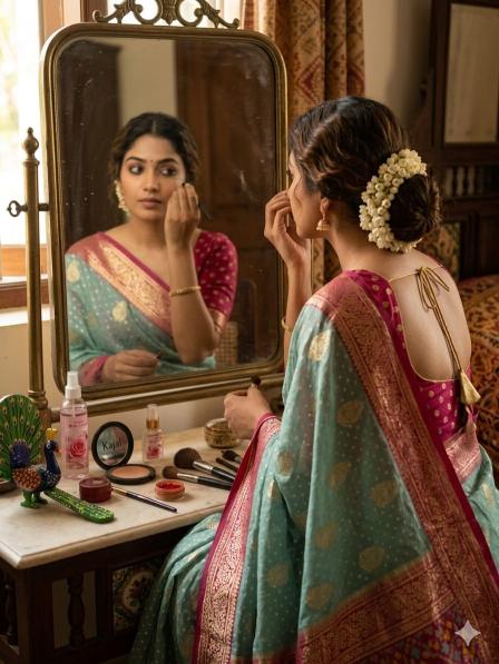 Dazira Heavy Marsh Mellow Wholesale saree manufacturer in Kolkata