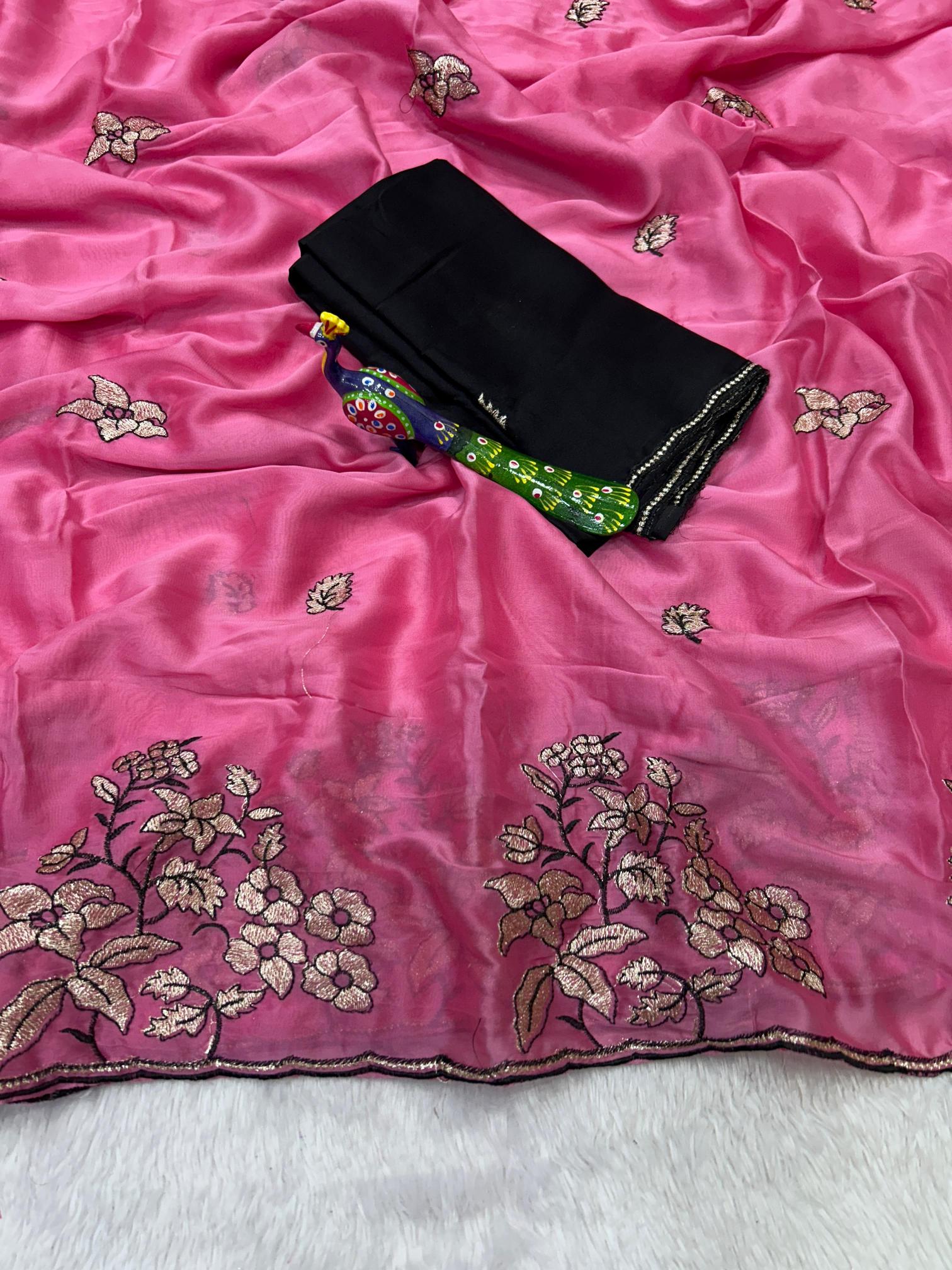 Dazira HEAVY RANGOLI SILK Designer saree distributor