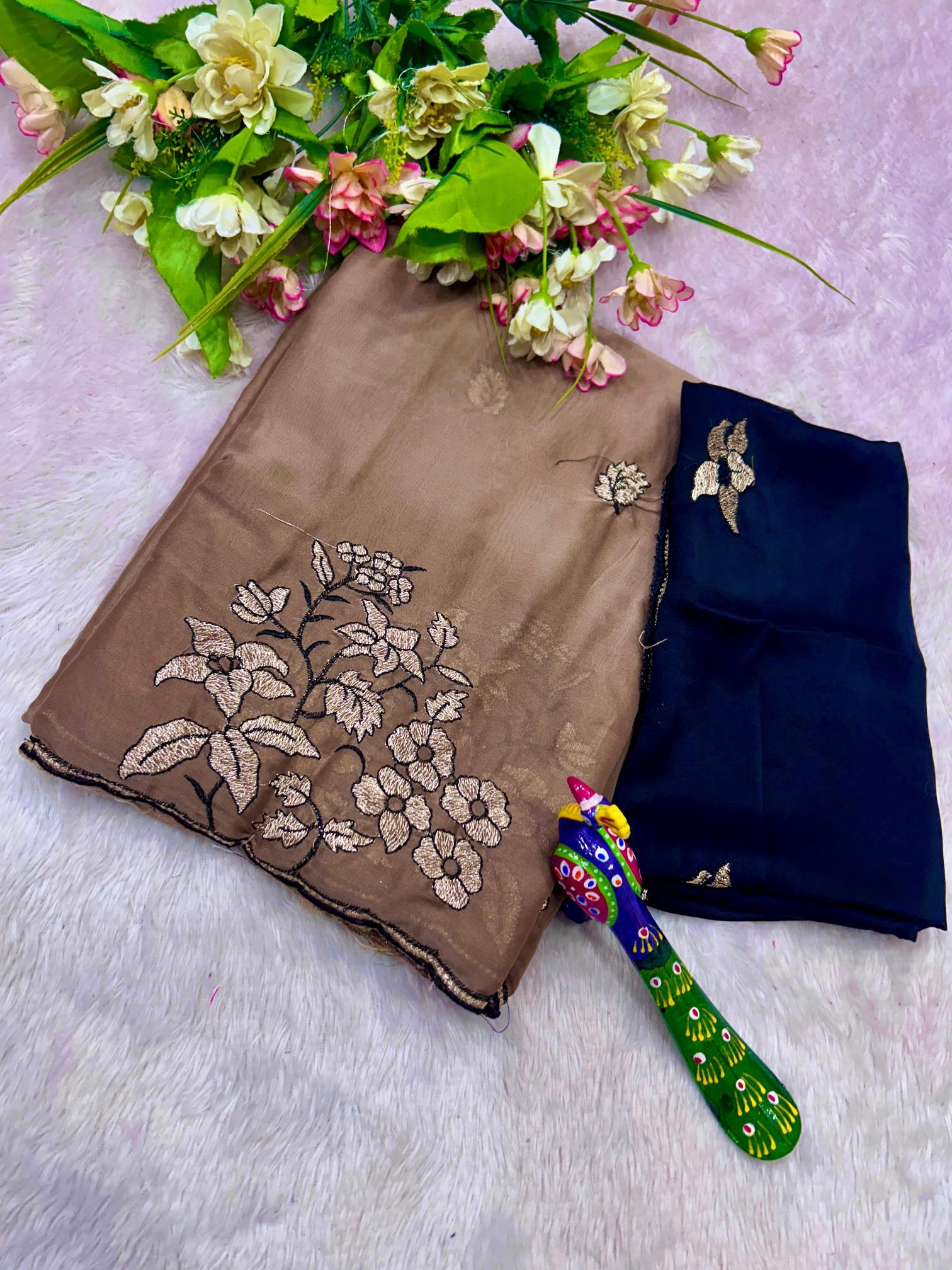 Dazira HEAVY RANGOLI SILK Designer saree distributor