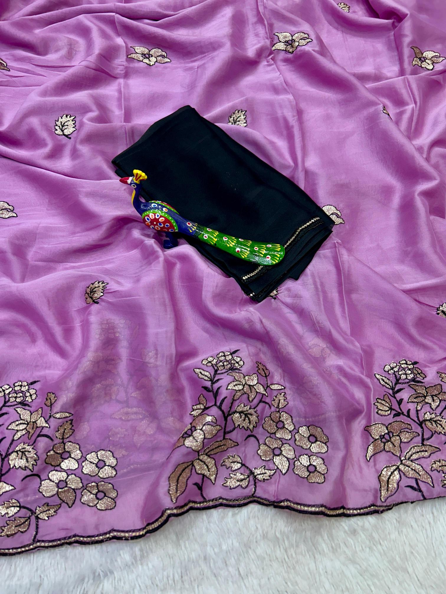 Dazira HEAVY RANGOLI SILK Designer saree distributor