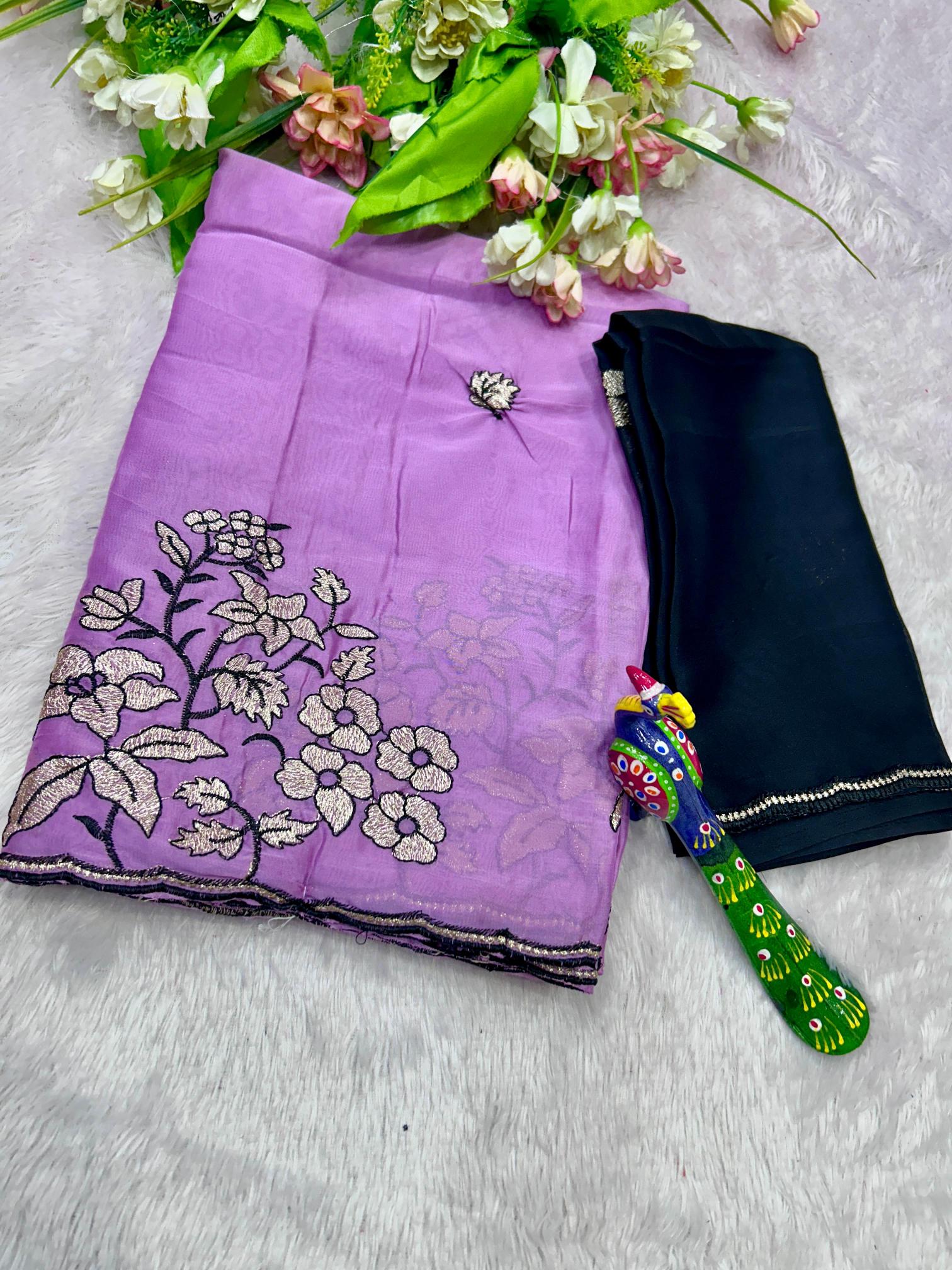 Dazira HEAVY RANGOLI SILK Designer saree distributor