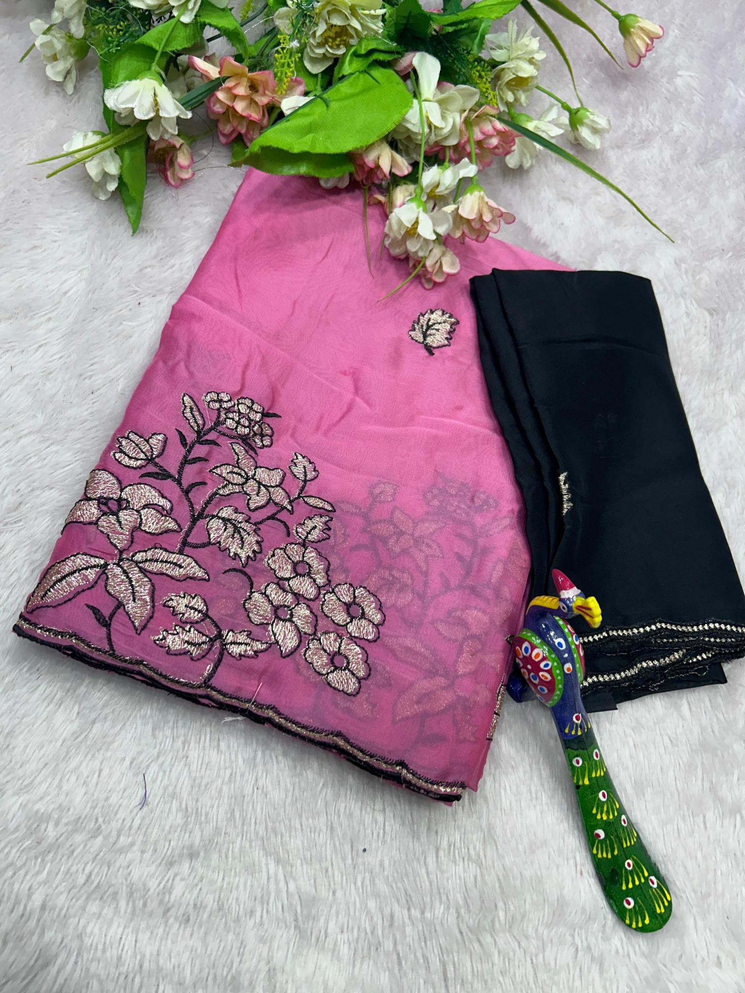 Dazira HEAVY RANGOLI SILK Designer saree distributor