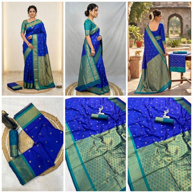 Dazira KANIJIVARAM SAREE  SF 1087 Saree wholesaler in Kolkata