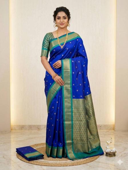 Dazira KANIJIVARAM SAREE  SF 1087 Saree wholesaler in Kolkata