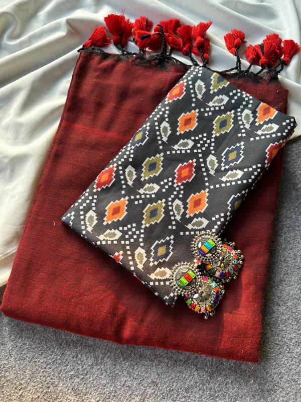 Dazira Khadi cotton Best wholesale saree shops in Vadodara