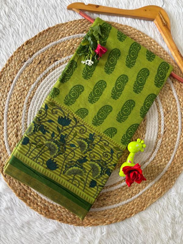 Dazira Maheshwari Silk Cotton Saree manufacturers in Ahmedabad