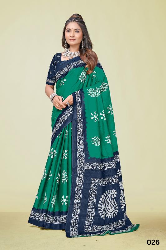 Dazira Mal Cotton Printed Wholesale saree market price