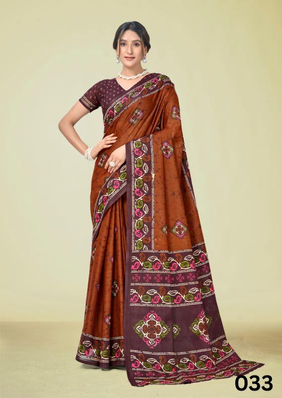 Dazira Mal Cotton Printed Wholesale saree market price