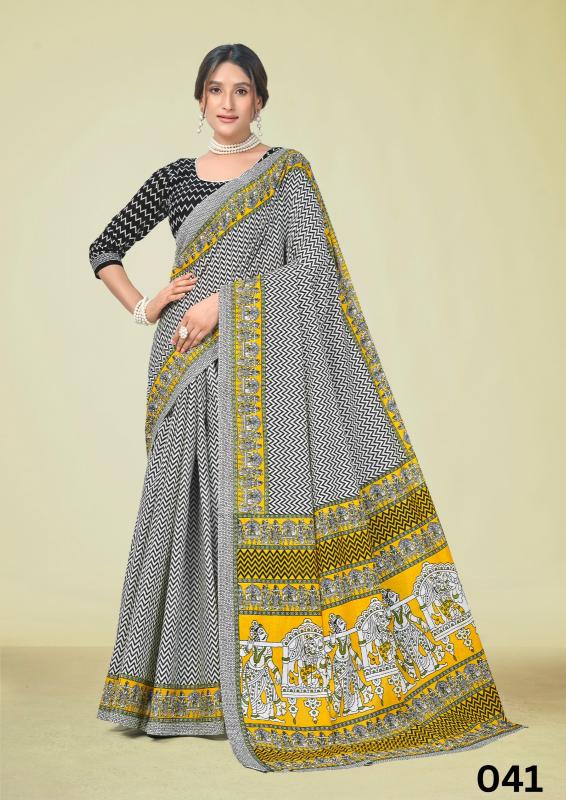 Dazira Mal Cotton Printed Wholesale saree market price