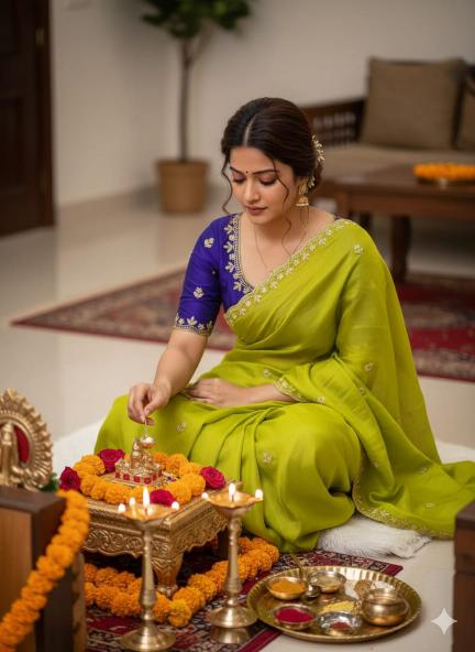 Dazira Moss Chiffon Mumbai saree market
