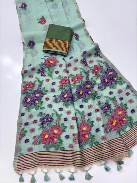 Dazira MUGA COTTON Kolkata wholesale saree online