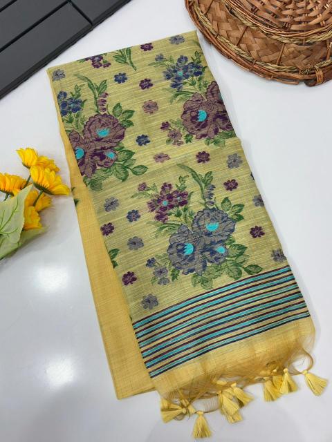Dazira MUGA COTTON Kolkata wholesale saree online