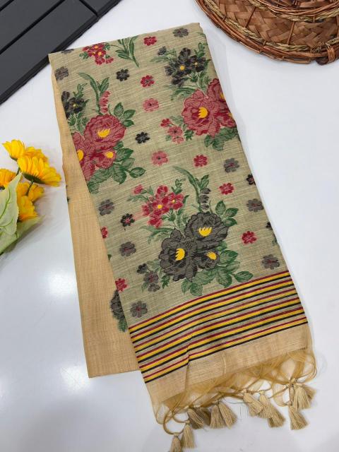 Dazira MUGA COTTON Kolkata wholesale saree online
