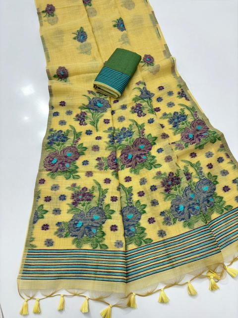 Dazira MUGA COTTON Kolkata wholesale saree online