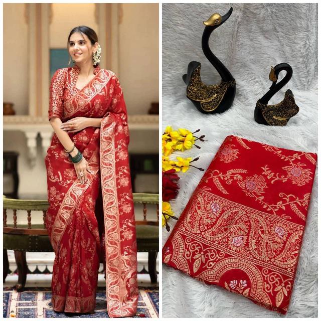 Dazira Organic Banarasi Saree supplier in Delhi