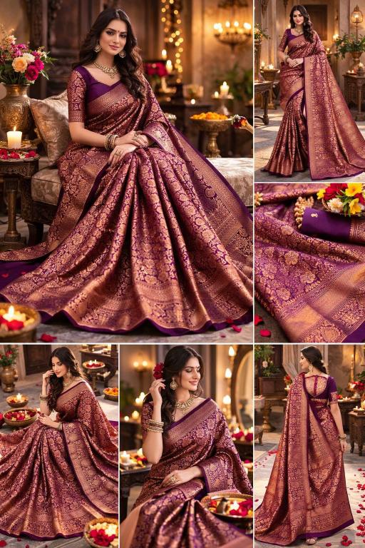 Dazira Organic Banarasi Surat saree manufacturers