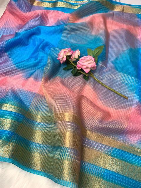 Dazira Organza Affordable saree wholesalers in Hyderabad