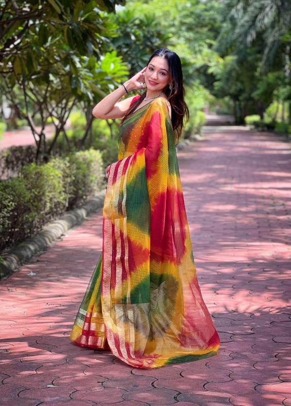 Dazira Organza Affordable saree wholesalers in Hyderabad