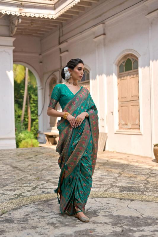 Dazira Pashmina Silk Fancy saree wholesale market in Bangalore