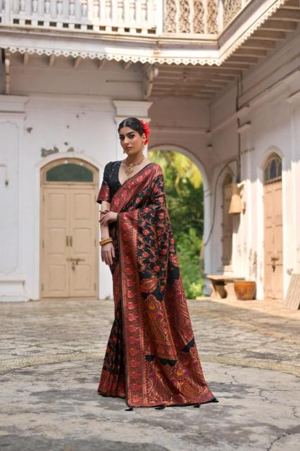 Dazira Pashmina Silk Fancy saree wholesale market in Bangalore