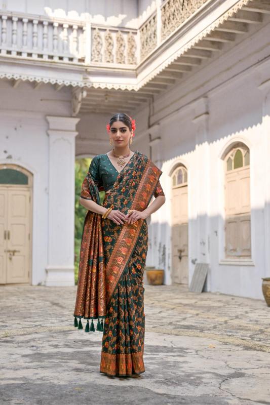 Dazira Pashmina Silk Fancy saree wholesale market in Bangalore